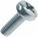 ВИНТ СТРОЙБАТ С ПОЛУКР/ГОЛОВОЙ ОЦИНК DIN 7985 М 6Х16 12ШТ