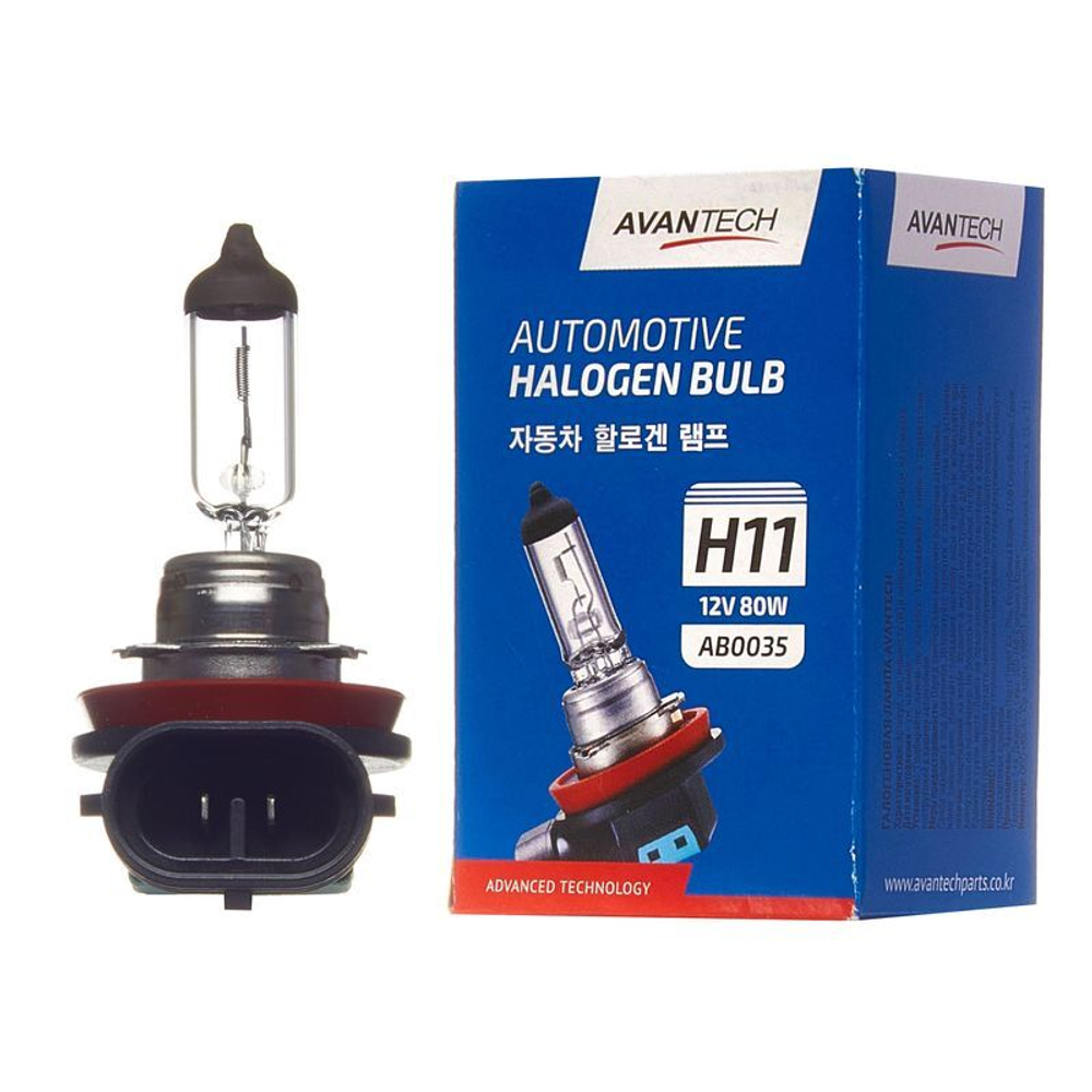 Лампа головного света Avantech H11 12V 80W AB0035