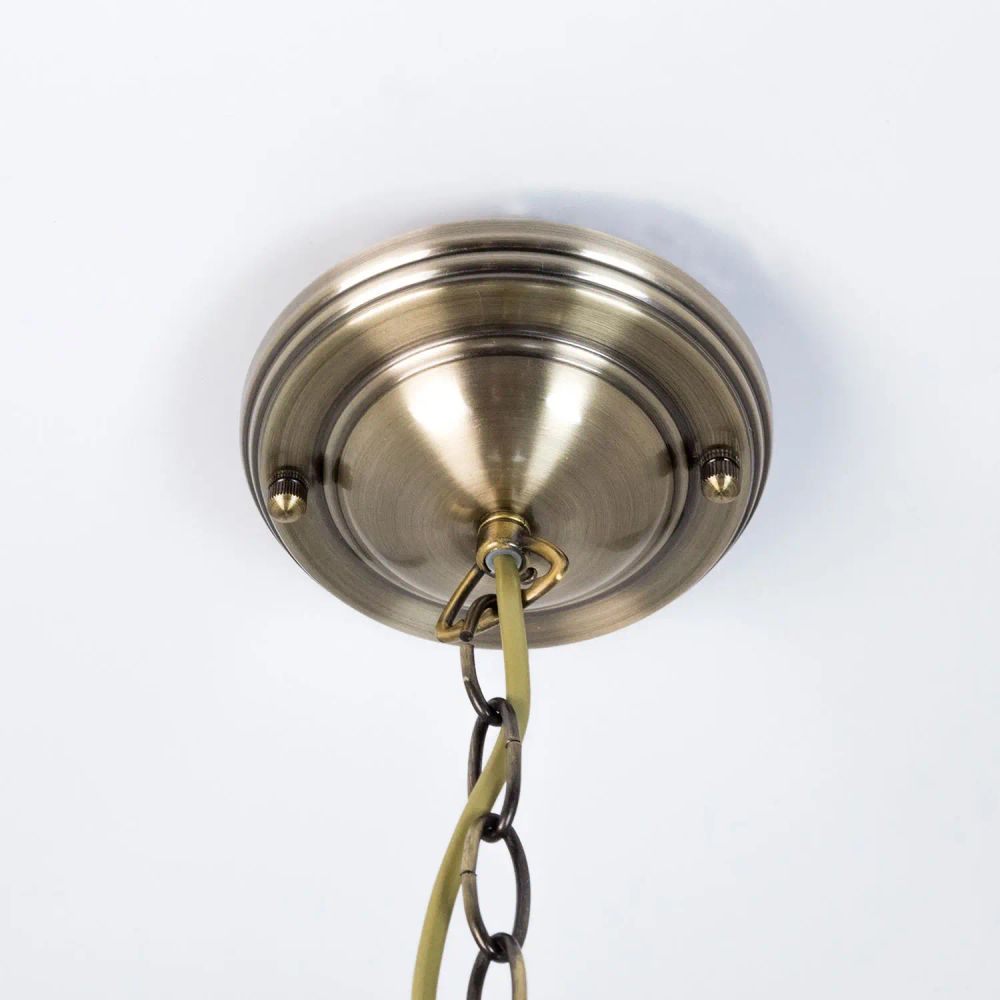 Citilux Витра-1 CL442110 Подвесной светильник витражный Бронза