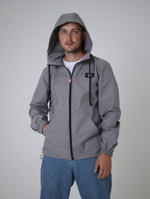 Ветровка легкая Город Горький серая серый