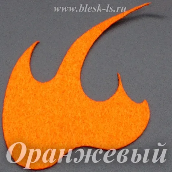 Фетровая основа #74, Основа #74 (оранжевая)