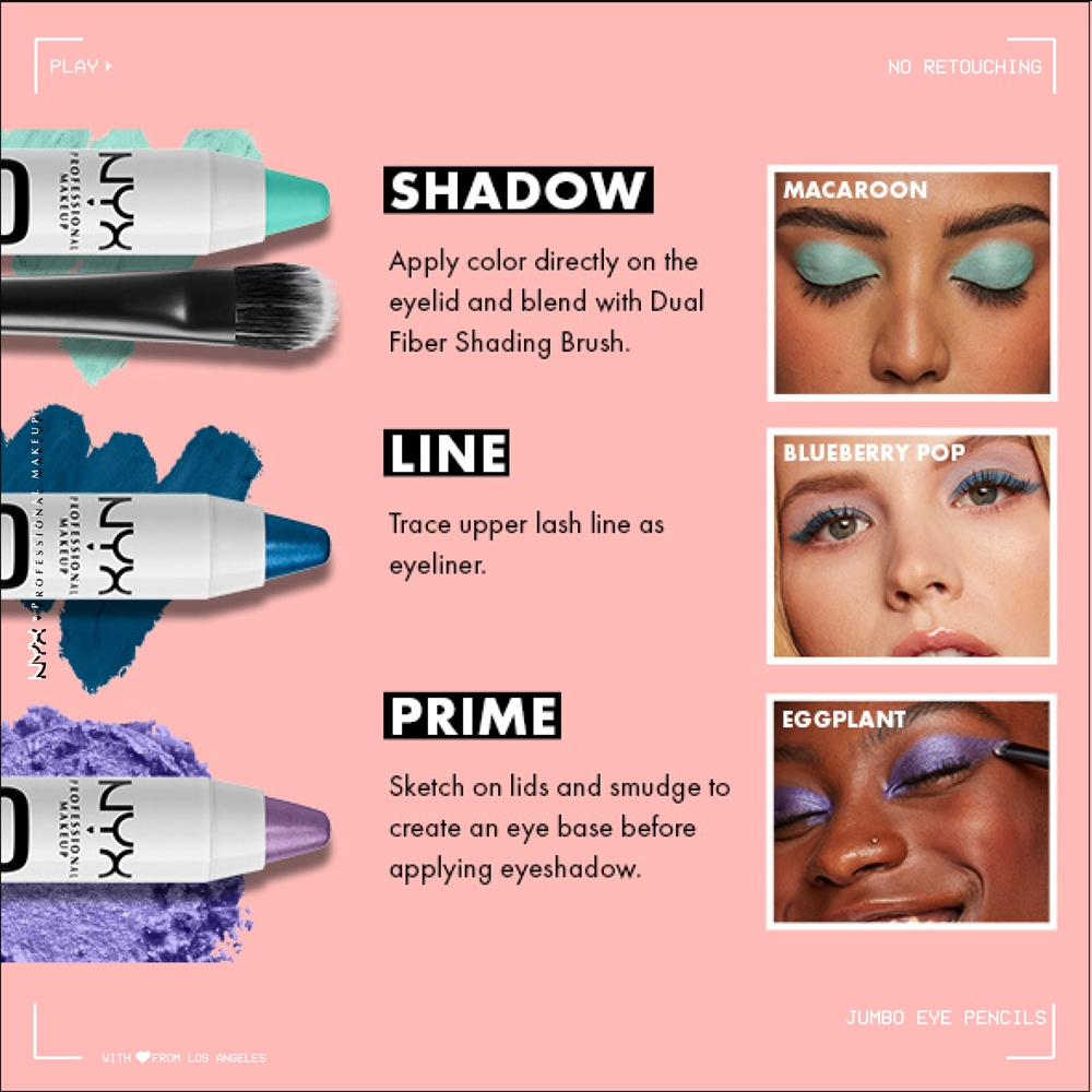 NYX Professional Makeup Jumbo - Карандаш для глаз оттенок 611 Yogurt, 5 g