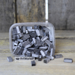 Натуральный камень колотый на модуль для мозаики