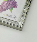 Фоторамка 10х15 см, серебро, орнамент, арт. 1015.140445