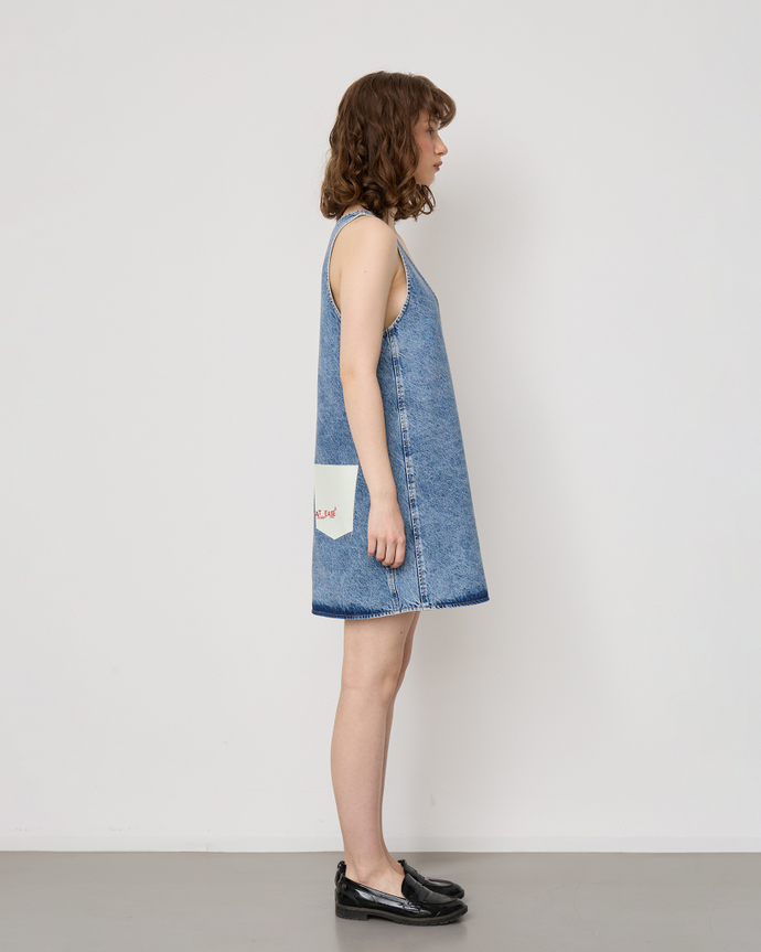 Платье из денима