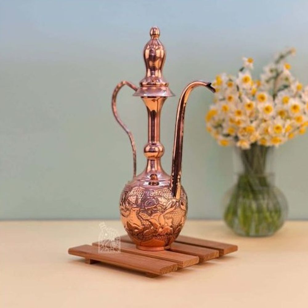 Медный кувшин с гравировкой ручной работы в персидском стиле Exirmes 30220370 Иран