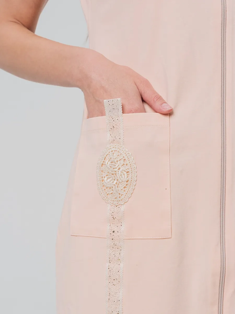 Халат молодежный летний