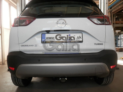Фаркоп оцинкованный Galia O070C для OPEL Crossland X 2017-(паспорт и сертификат в комплекте)(без электрики)