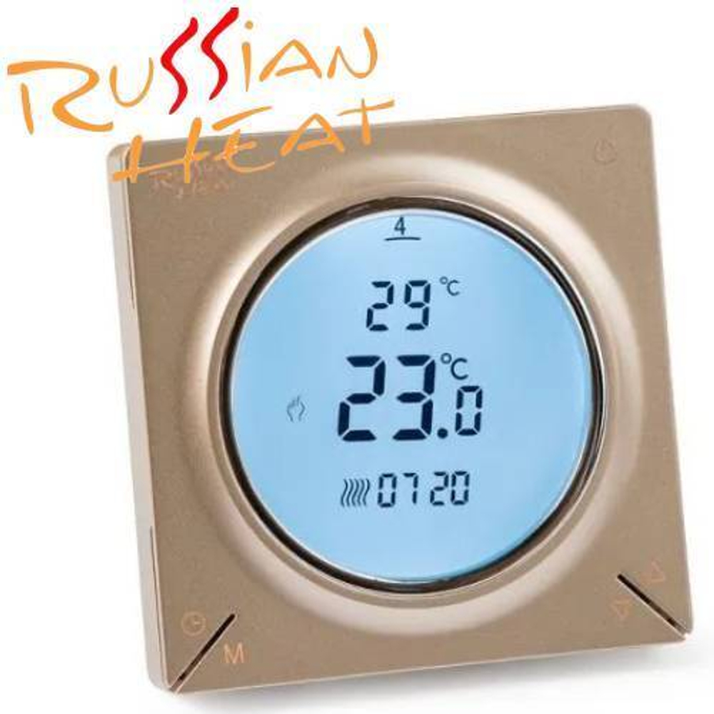 Терморегулятор для теплого пола RH AC829H Gold AC829H