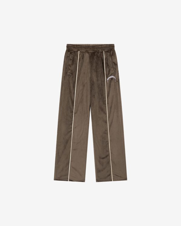 Брюки Велюровые Puff коричневые - фото 2