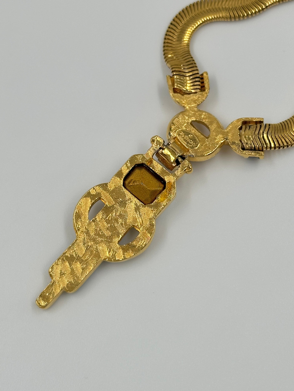 Колье с кристаллами и эмалью Givenchy