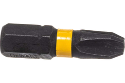 Биты ударные IMPACT Torsion Pz2, 25мм, 5шт. DEWALT DT7387T