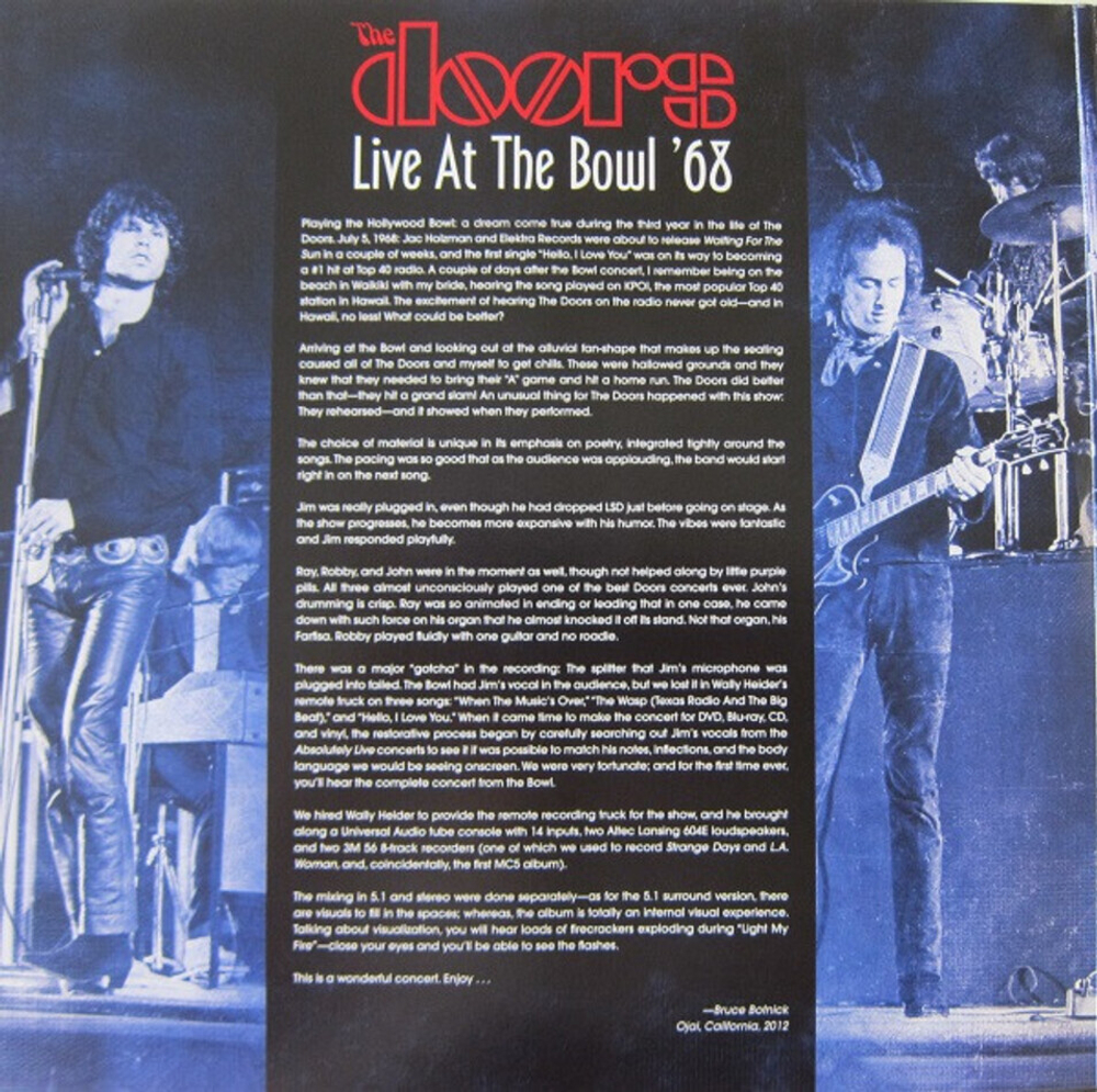 The Doors / Live At The Bowl '68 (2LP)