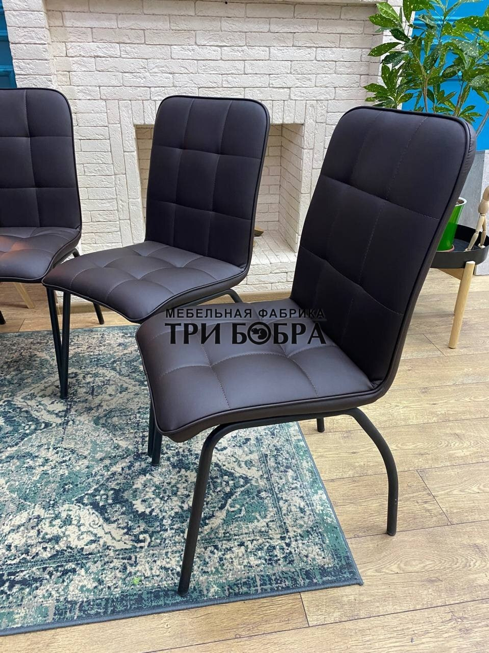 Стул «ЛОРД» шоколад экокожа