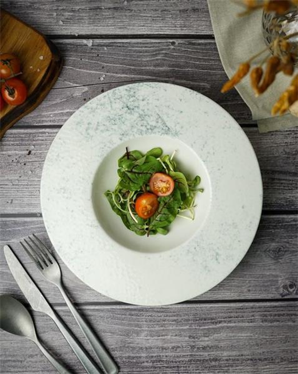 Тарелка д/пасты "Гурмэ" 26 CM SMOKY