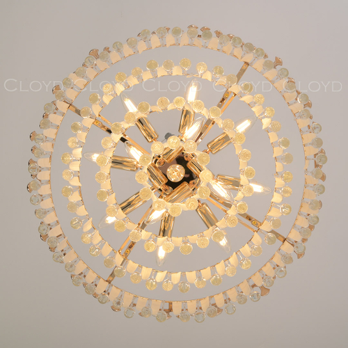 Люстра Cloyd CAPULETTI C13 / Ø63 см - золото (арт.11284)