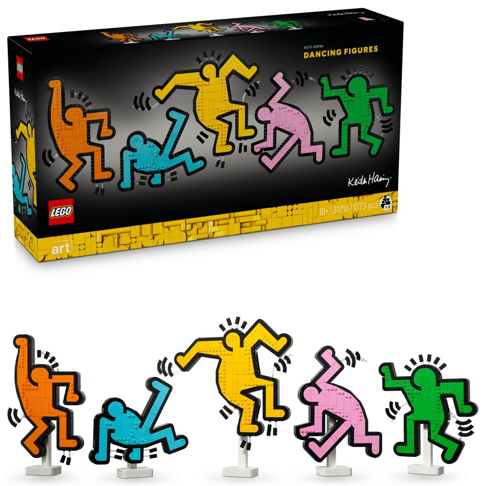 LEGO Art - Keith Haring - танцующие фигуры 31216