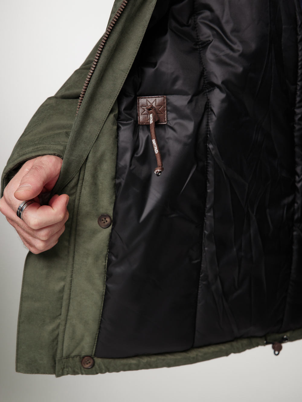 Green parka "Ruskolan"