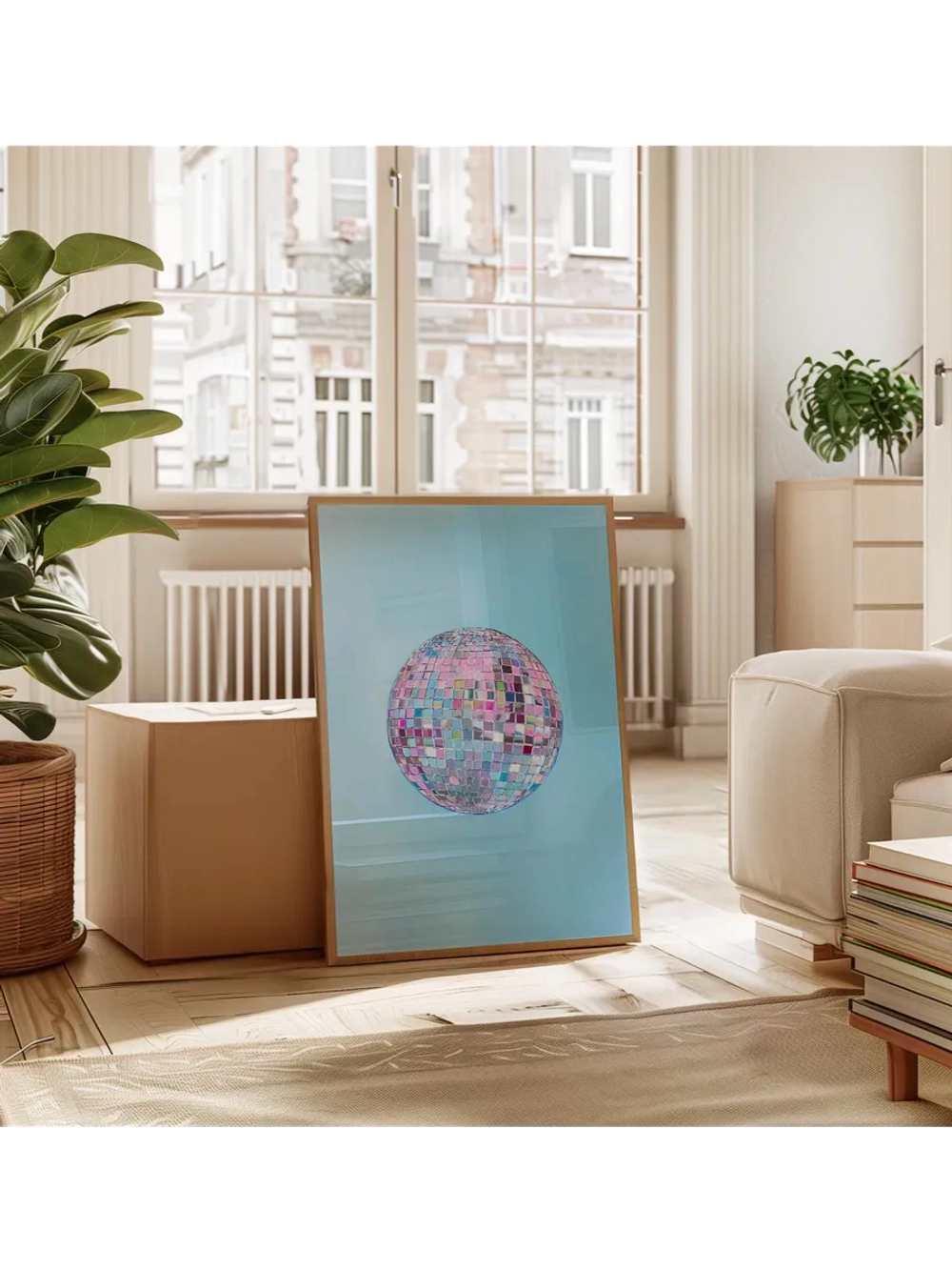 Постер 50х70 интерьерный на стену без рамок