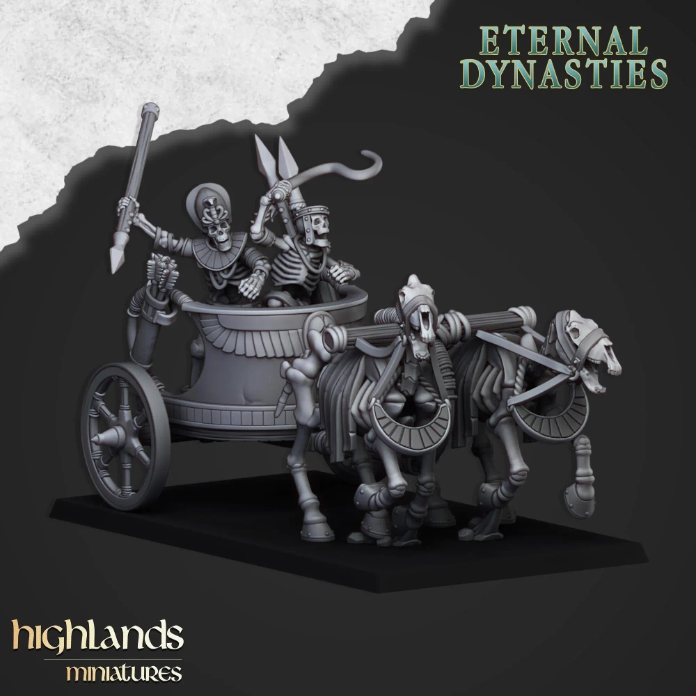 Tomb Kings Royal Chariot 3