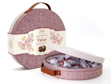 Конфеты FELETTI с кусочками какао-бобов и начинкой из какао-крема MicheIIe Box 300г