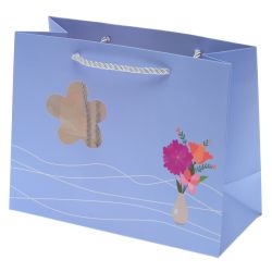 GAEM Пакет подарочный (бумага 210г/м2, блок 12шт), L22,5 W10 H17,5 см, 4в.