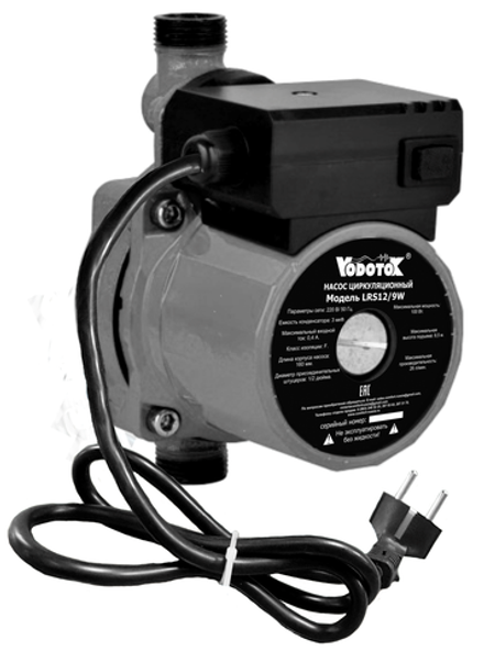 Насос для подкачки "Vodotok" модель LRS12/10W (8 штк)
