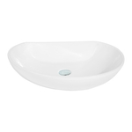 Раковина керамическая накладная Art&Max AM5405-W