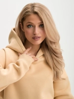 Худи оверсайз с капюшоном теплое с начесом