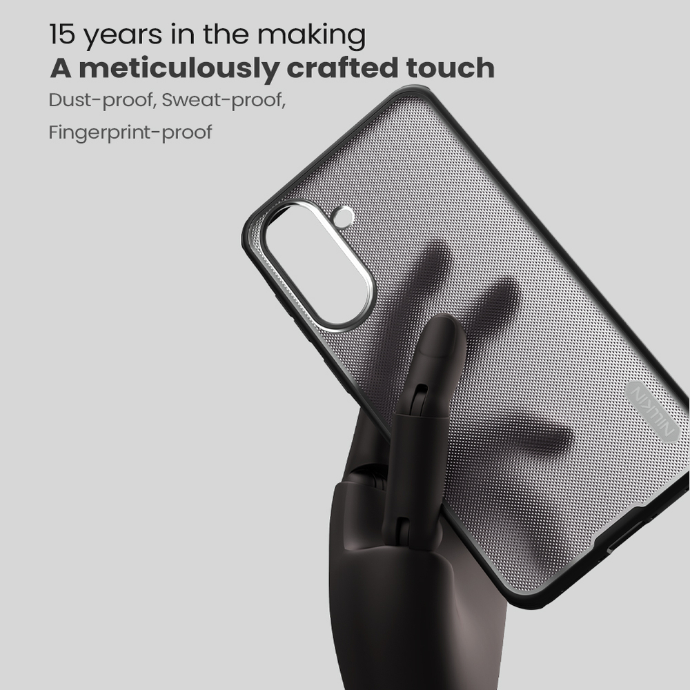 Чехол прозрачный тонированный для Samsung Galaxy A37, серия Super Frosted Shield Pro (Clear version) от Nillkin