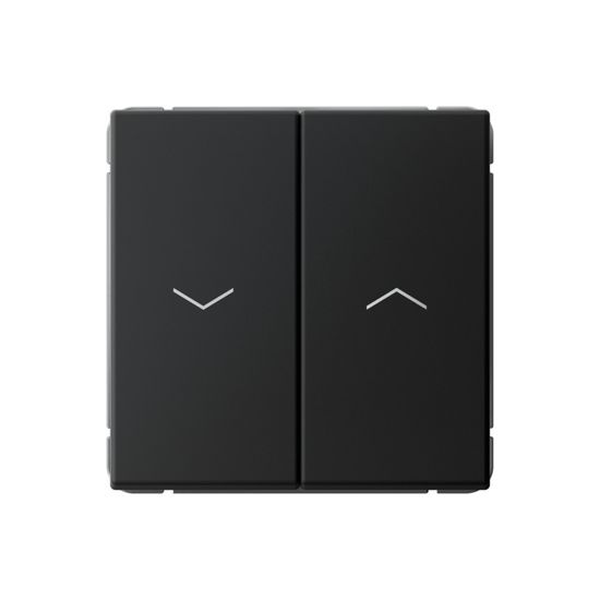 Выключатель для жалюзи 2-кл. ArtGallery 2х (сх. 4) 10А быстрозажим. клем. механизм карбон SE GAL001019S