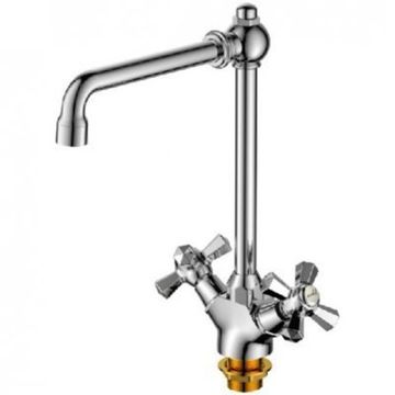 Смеситель кухня LEDEME 4590-2 с гайкой