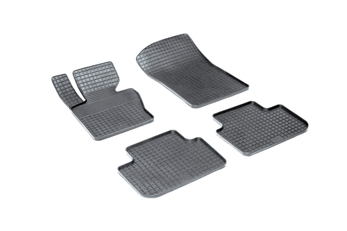 Резиновые коврики Сетка для BMW X3 E-83 2003-2010, Seintex.00983