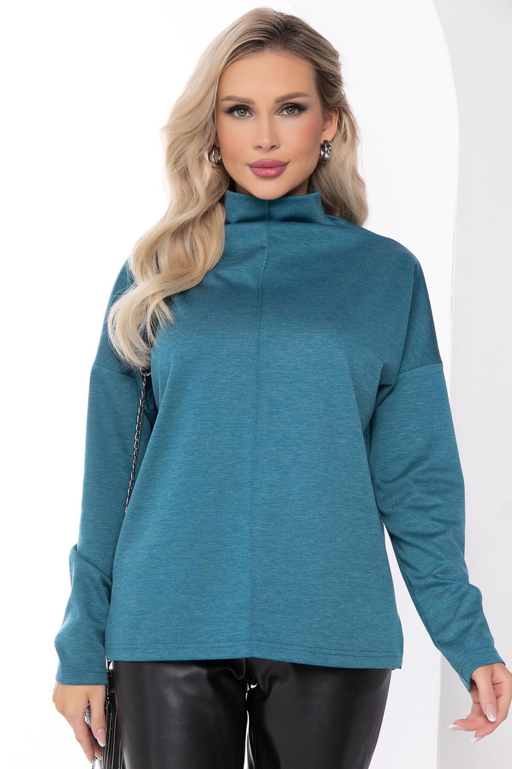 Джемпер "Нина" (морская волна) Б8090 LT Collection