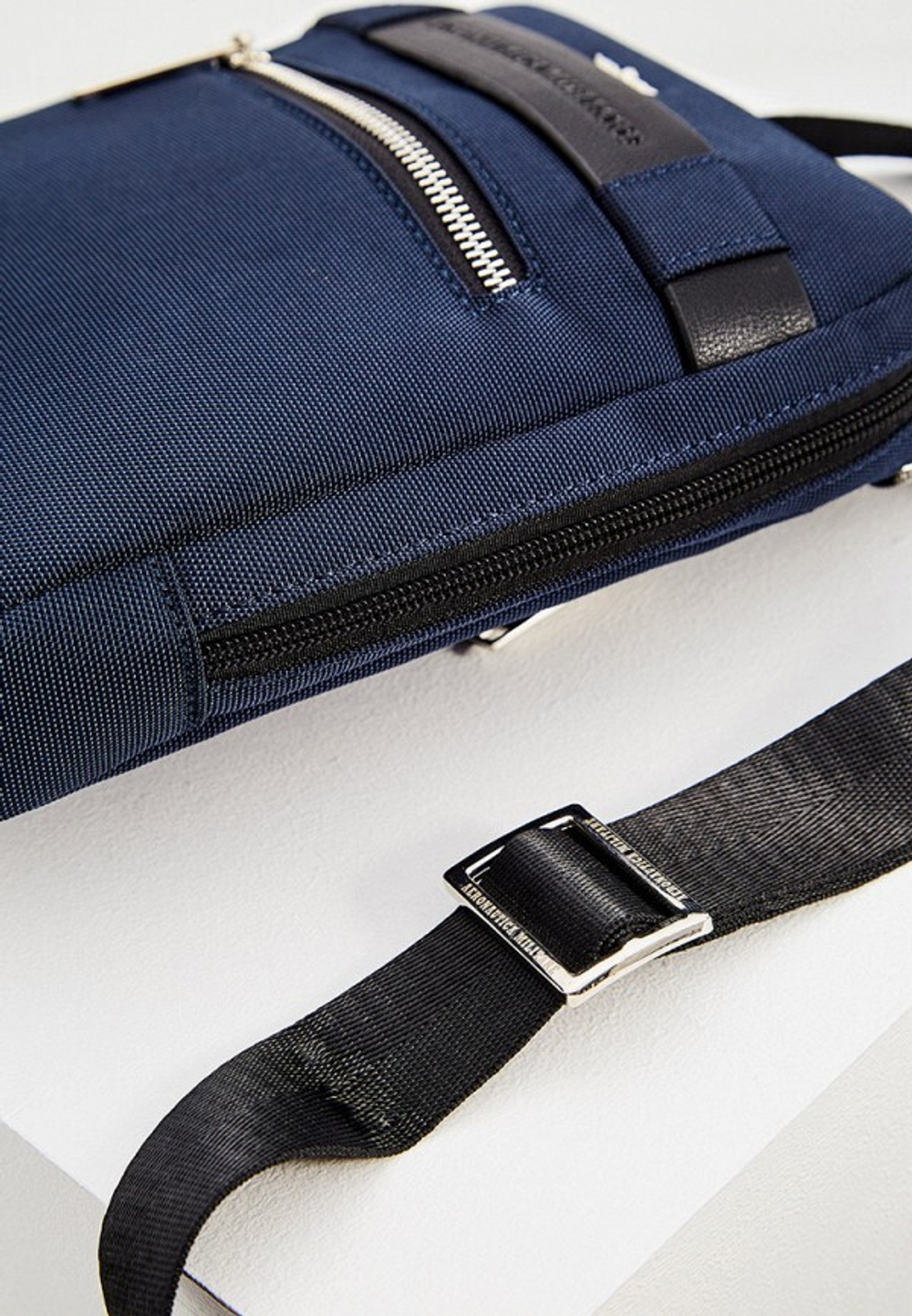 Сумка AERONAUTICA 320 синий карман спереди