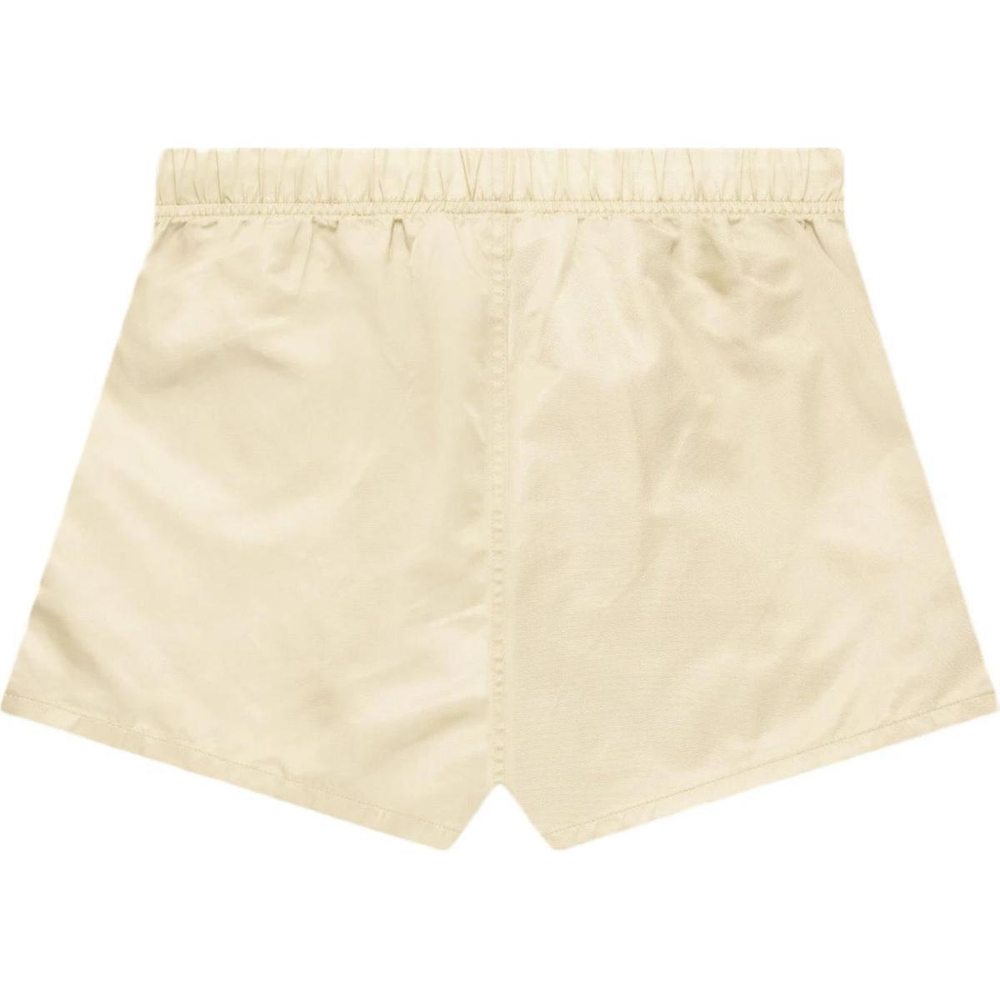 Шорты Fear of God Essentials FW22 Nylon Running Shorts Egg shell Logo, FOG-FW22-37