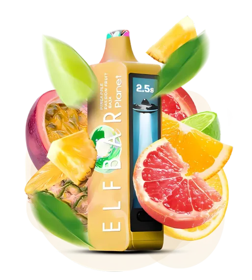 Elf Bar Planet 25000 - Pineapple Passion Fruit Baja (5% nic)