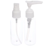 Флаконы дорожные в ZIP пакете 3шт «COMFORT», цвет крышек белый, (60*2мл,10мл)