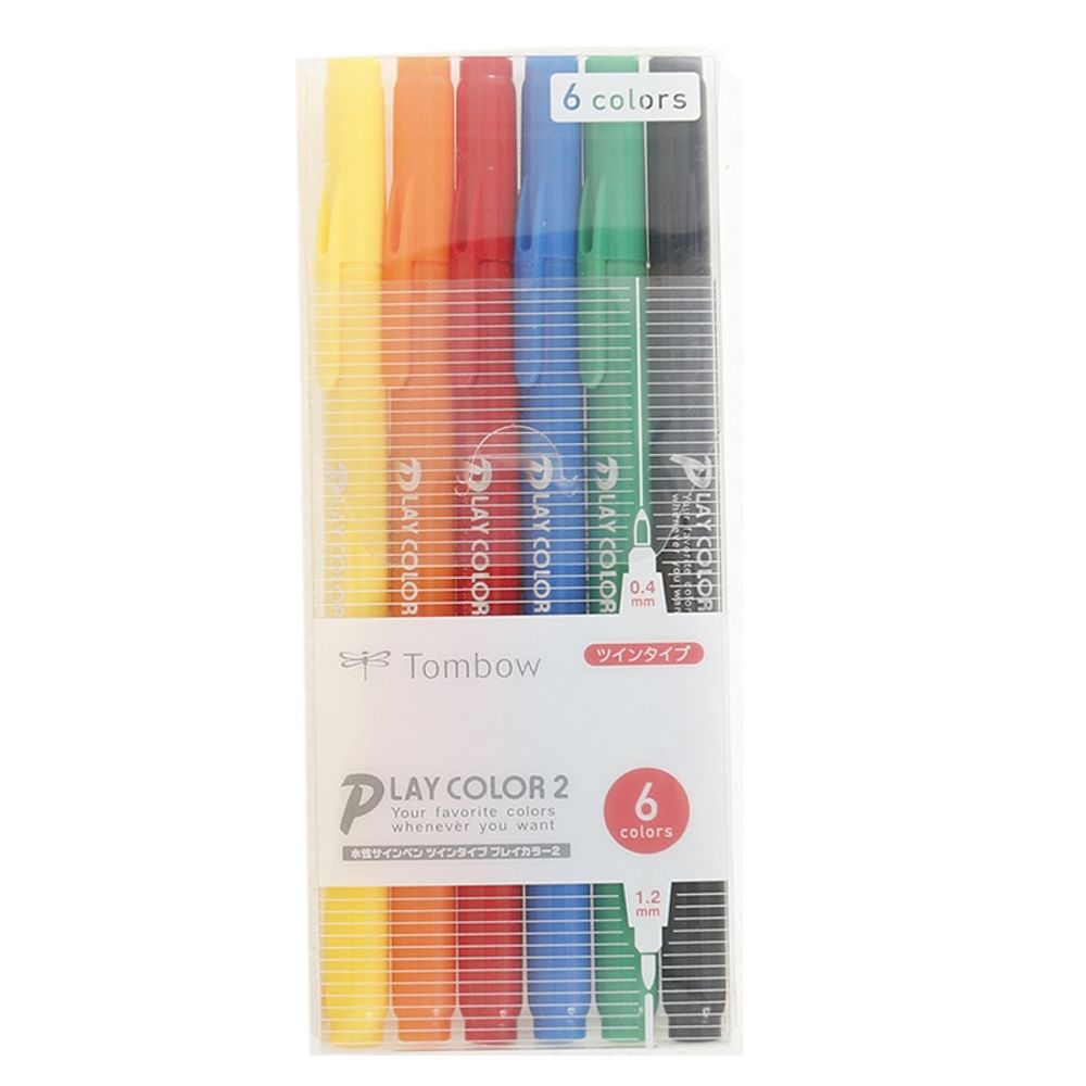 Tombow Play Color2 6 Set