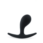 Анальная втулка для ношения Sex Expert черный 5,5 см