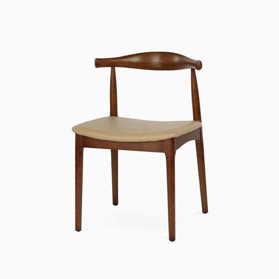 Стул Fallen деревянный сиденье экокожа