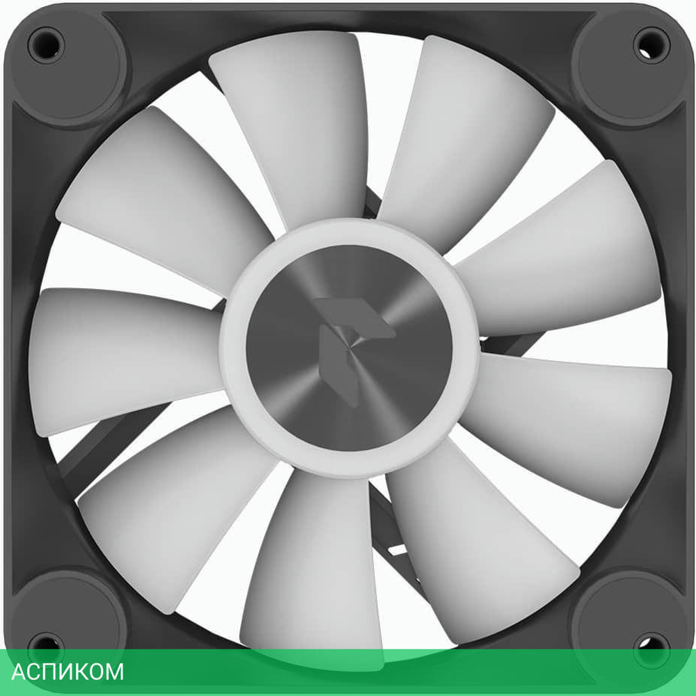 Кулер для корпуса APNX FP1-140 PWM ARGB Black (FP1-140 BK)