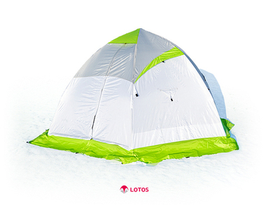 Зимняя палатка "ЛОТОС 3"(зеленый)