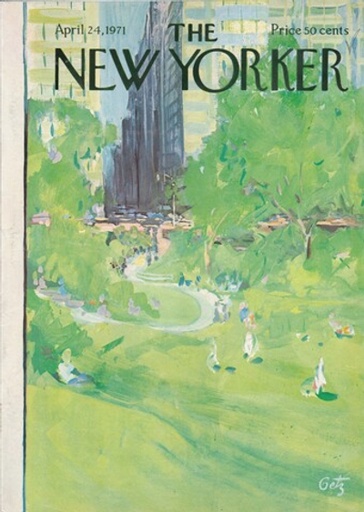 Журнал The New Yorker 24-04-1971, обложка