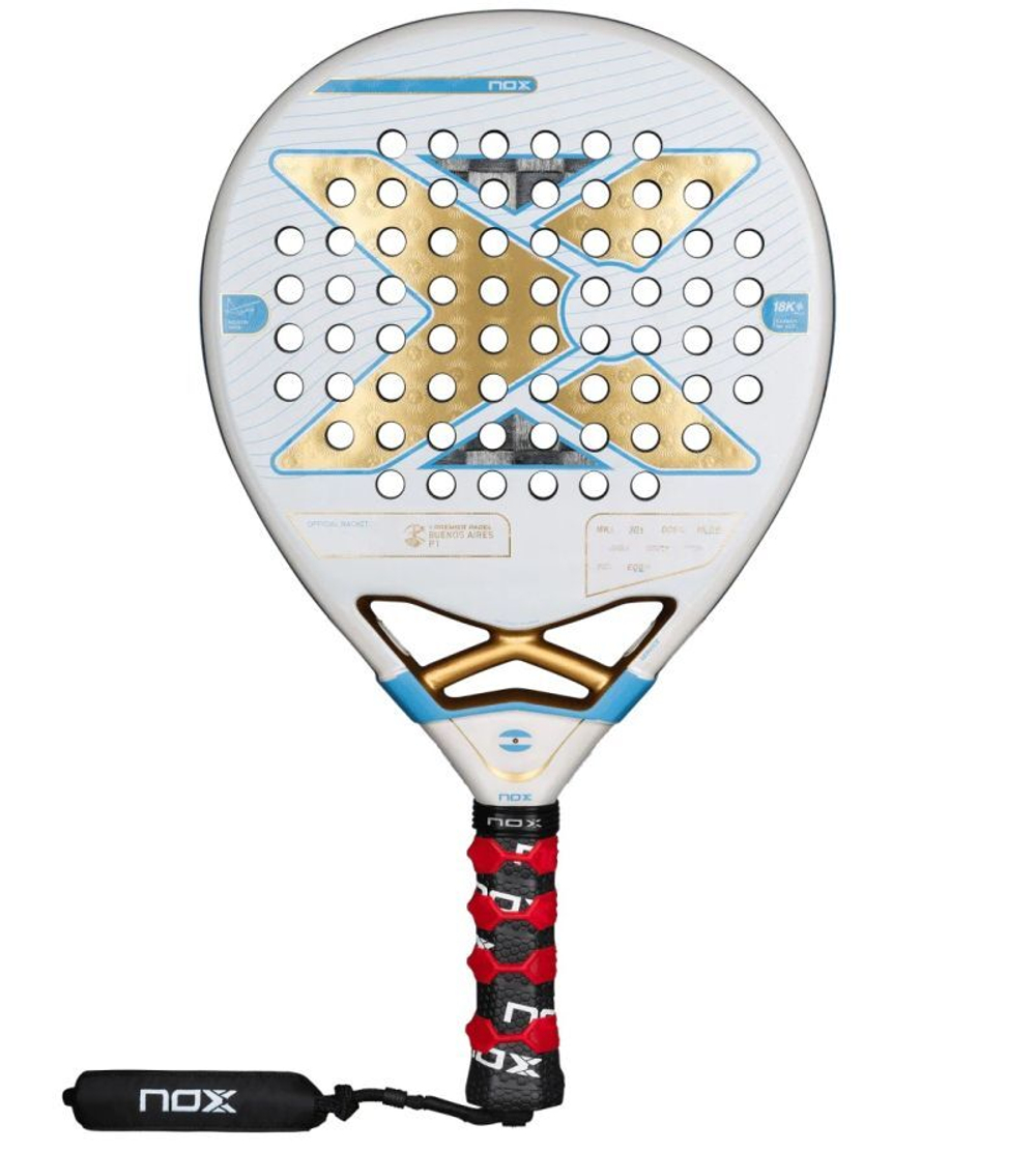 Ракетка для Padel NOX AT10 Luxury Genius 18K Buenos Aires Limited Edition 2025