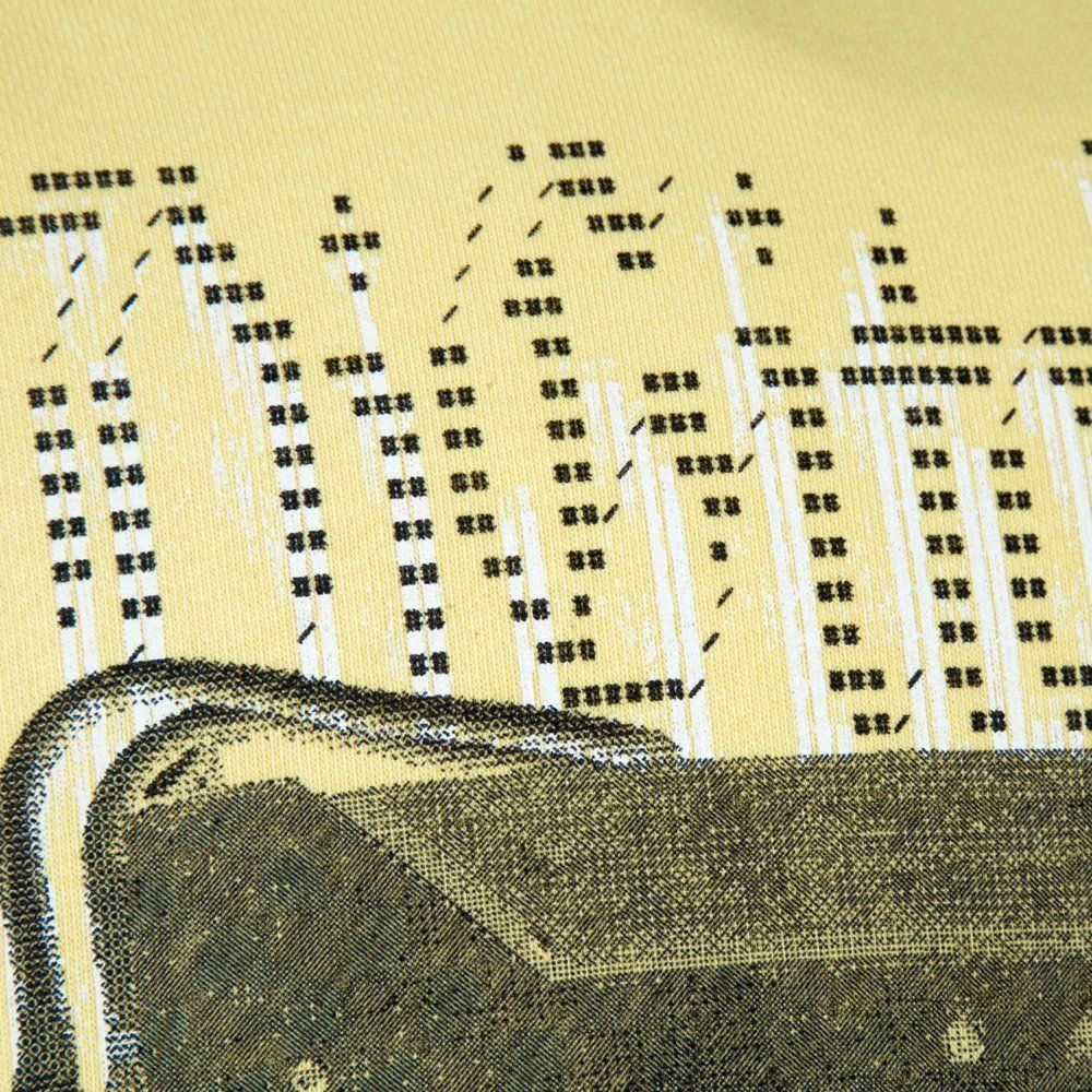 Худи Digital Down Желтый