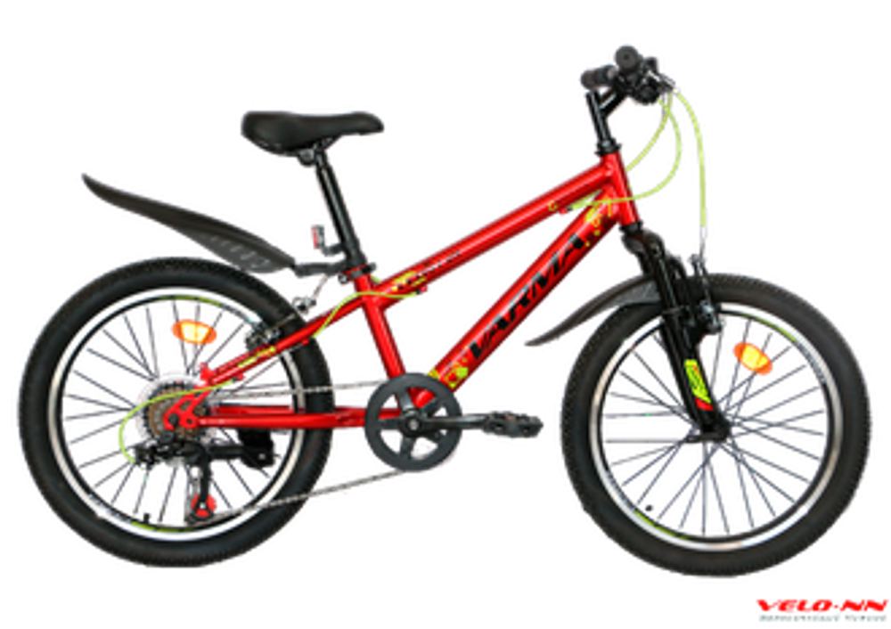 Велосипед 20&quot; VARMA LEO H21 7ск  (красный)