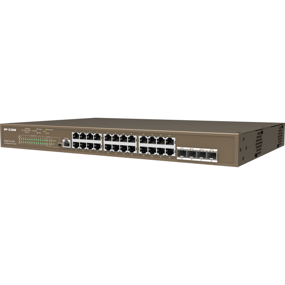 Коммутатор (свитч) IP-COM G5328P-24-410W