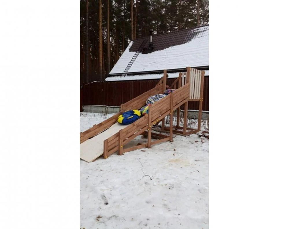 Зимняя горка Метелица 4,5м скат