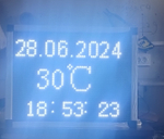 Бегущая строка Р10 белый цвет